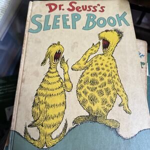1962 Dr. Seuss's Sleep Book‎ Hardcover Book Club Edition Vintage Dr. Seuss